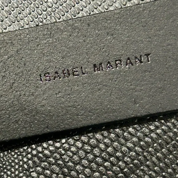 Isabel Marant Black Leather Studded Belt with Blue and Pink Accents - Picture 3 of 7